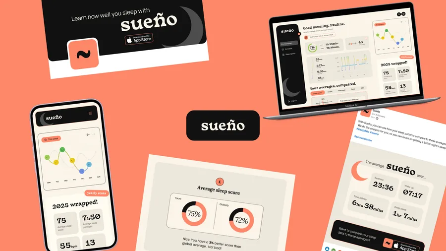 Sueño Data Visualisation – project cover